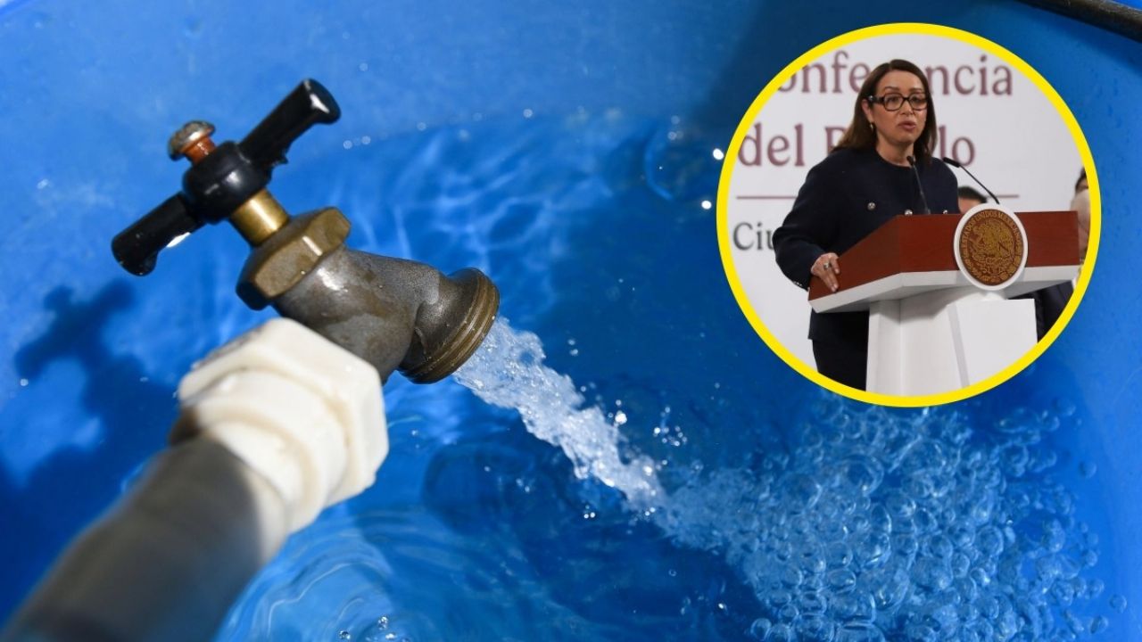 La alcaldesa Azucena Cisneros revela los avances en el plan hídrico que asegura el suministro de agua en Ecatepec.