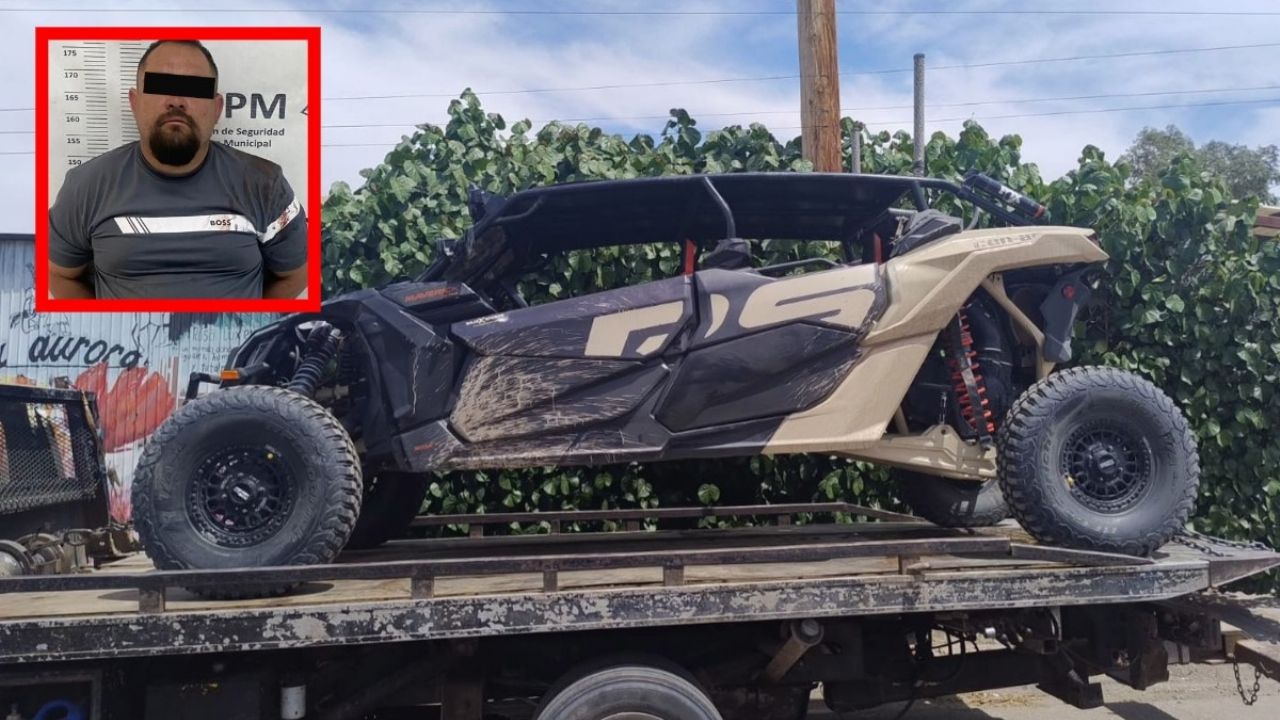 Un incidente automovilístico en Mexicali dejó a un menor herido y a su padre detenido por negligencia.