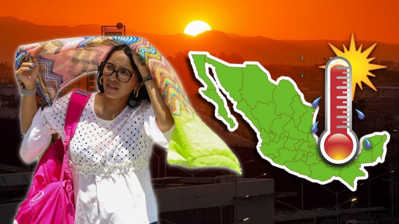 Altas temperaturas por encima de 45 grados centígrados impactarán a tres estados del país en los próximos días.