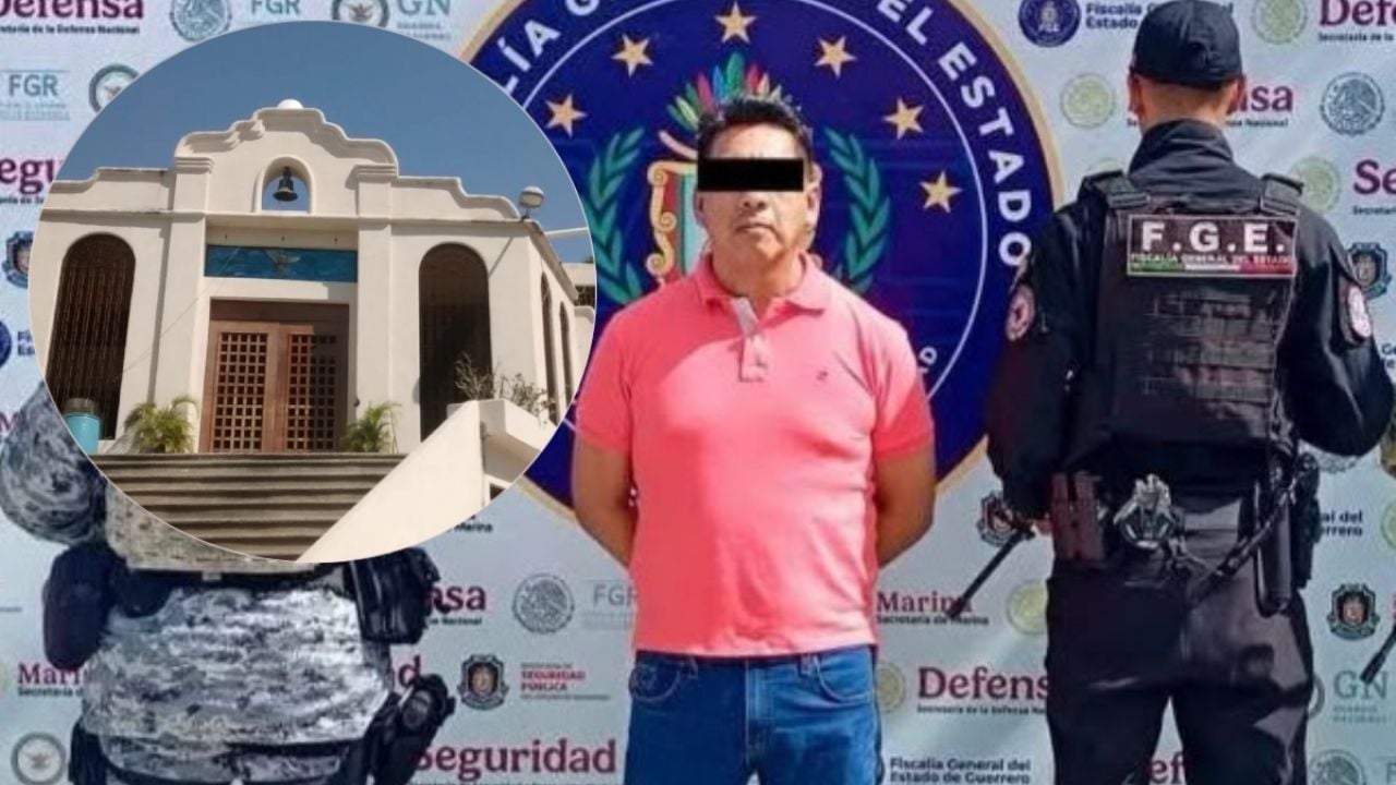 Un sacerdote en Acapulco fue arrestado por presuntamente violar a una adolescente durante su catecismo en la parroquia.
