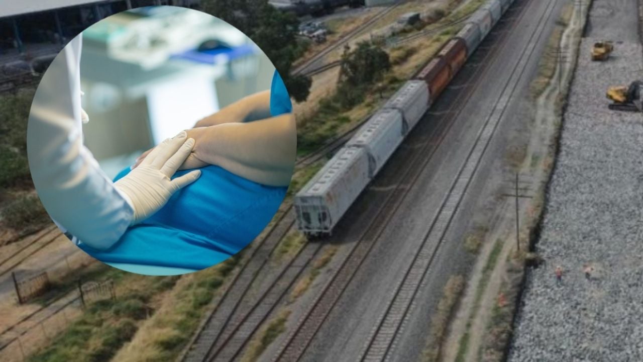 Una migrante hondureña sufre una grave lesión al caer de un tren en San Luis Potosí, una historia desgarradora.