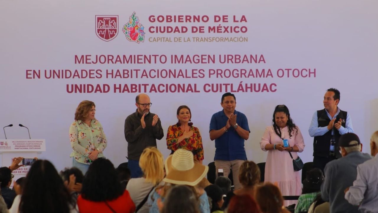 Más de 3 mil habitantes se benefician con la rehabilitación de edificios y viviendas en Iztapalapa gracias al programa Otoch.