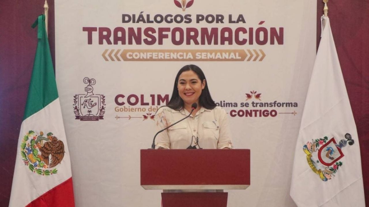 Gobernadora Indira Vizcaíno destaca avances en la reducción de delitos y estabilidad financiera en Colima durante su gestión.